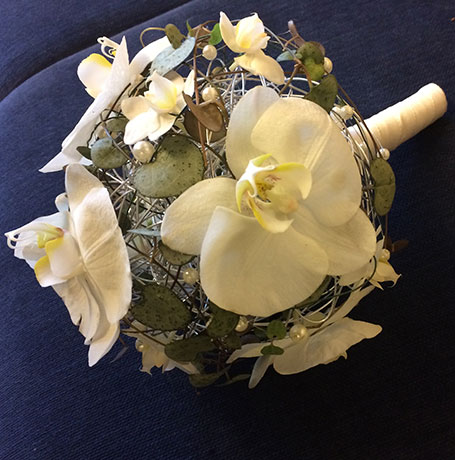 Orchideen-Brautstrauß